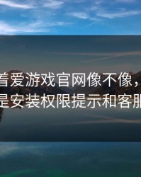别只盯着爱游戏官网像不像，真正要看的是安装权限提示和客服身份